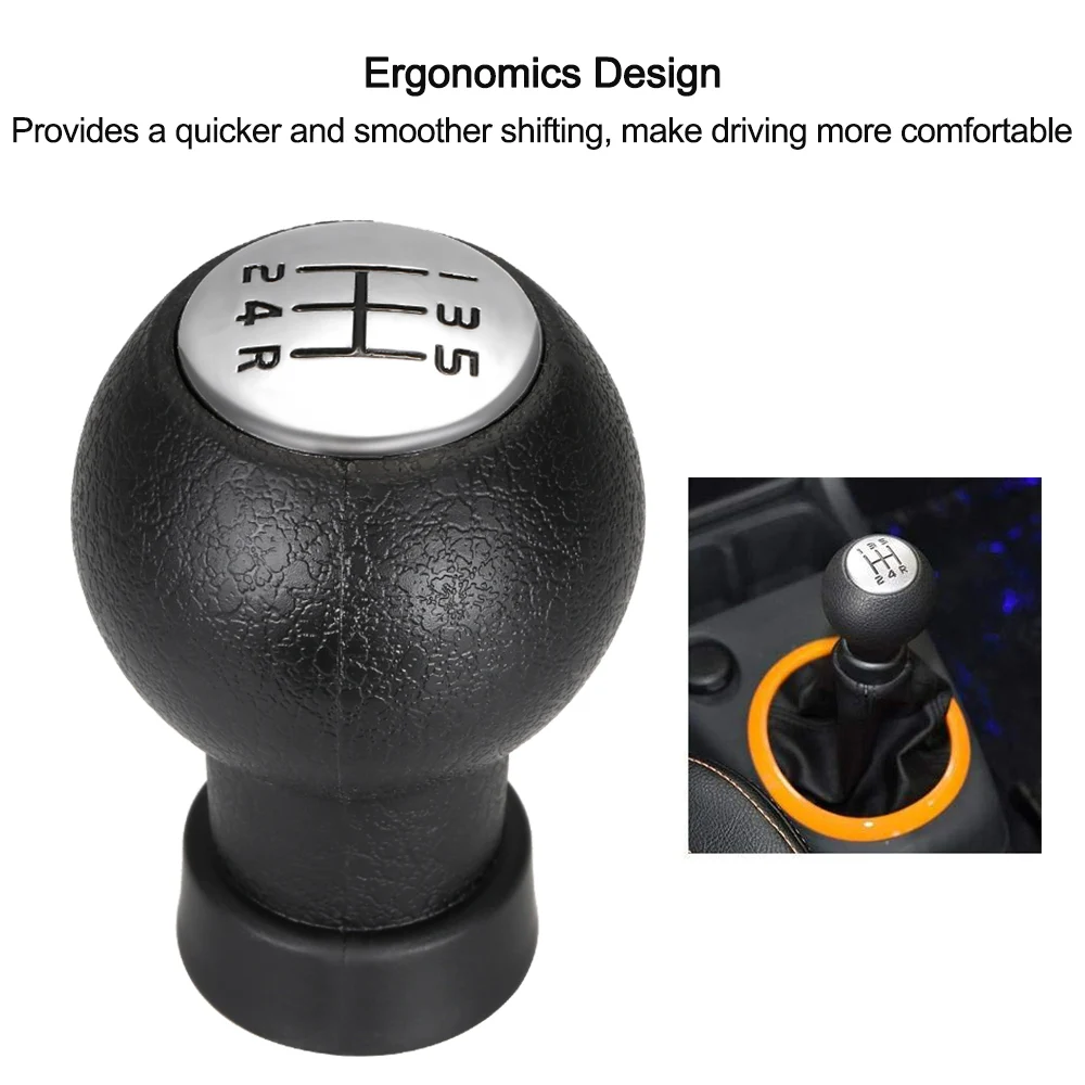 Car Gear Shift Knob Stick Head Lever Adapter Manual 5 Speed Transmission for Suzuki Swift 2005-2010 SX4
Car Gear Shift Knob Stick Head Lever Adapter Manual 5 Speed Transmission for Suzuki Swift 2005-2010 SX4
