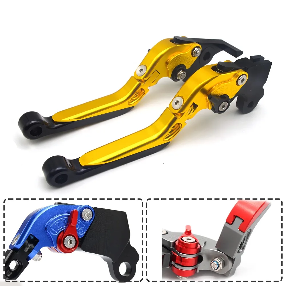FOR Suzuki HAYABUSA/GSXR1300 Aluminum Motorcycle Brake Clutch Levers Folding Extendable levier de frein et embrayage moto
FOR Suzuki HAYABUSA/GSXR1300 Aluminum Motorcycle Brake Clutch Levers Folding Extendable levier de frein et embrayage moto