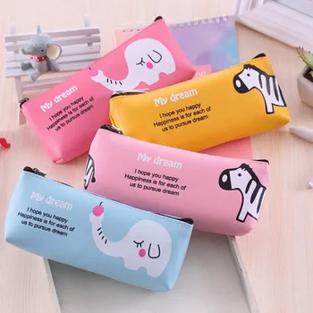 1PCS Cartoon Animal Paradise Large Capacity Pencil Bag PU Gift Pencil Case Stationery Storage Bag Office&School Supplies
1PCS Cartoon Animal Paradise Large Capacity Pencil Bag PU Gift Pencil Case Stationery Storage Bag Office&School Supplies