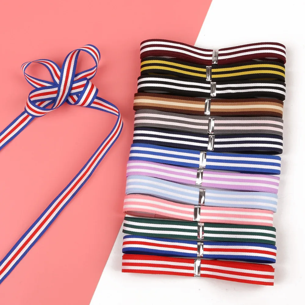 10MM x 5Yard Stripe Ribbon Belt Ribbon Grosgrain Ribbon Packing Tape For Handmade Jewelry DIY Hair Bow & Sewing Accessories
10MM x 5Yard Stripe Ribbon Belt Ribbon Grosgrain Ribbon Packing Tape For Handmade Jewelry DIY Hair Bow & Sewing Accessories