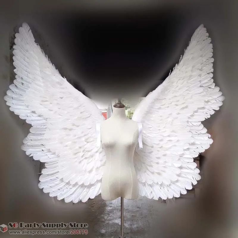 Costumized Adult's large white feather wings Cosplay photography Game Display fashion show props Pure handmade EMS free shipping
Costumized Adult's large white feather wings Cosplay photography Game Display fashion show props Pure handmade EMS free shipping