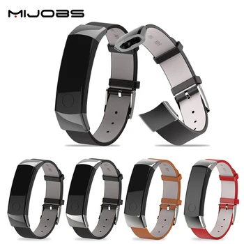 Original Mijobs Fashion Sports Replacement Genuine Leather Bracelet Soft Strap Wrist Band for Huawei Honor 3 Smart Watch
Original Mijobs Fashion Sports Replacement Genuine Leather Bracelet Soft Strap Wrist Band for Huawei Honor 3 Smart Watch