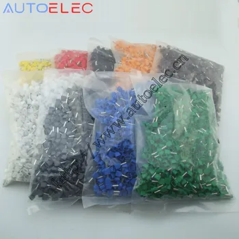 1000PCS TE1008 double tube type pre insulated terminal cold pressed terminal two line connection wiring copper nose length 8mm
1000PCS TE1008 double tube type pre insulated terminal cold pressed terminal two line connection wiring copper nose length 8mm