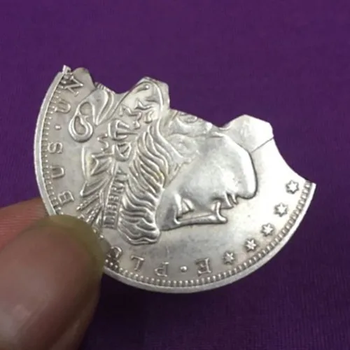 Folding Coin Super Copper Morgan Dollar/Bite Out Coin Magic Tricks For Magician Close Up Gimmick Props Mentalism Comedy
Folding Coin Super Copper Morgan Dollar/Bite Out Coin Magic Tricks For Magician Close Up Gimmick Props Mentalism Comedy
