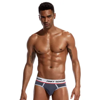 2018 Brand PINKY SENSON gay underwear male fashion sexy panties Men Low Rise U convex Pouch Briefs solid underwear modal briefs
2018 Brand PINKY SENSON gay underwear male fashion sexy panties Men Low Rise U convex Pouch Briefs solid underwear modal briefs