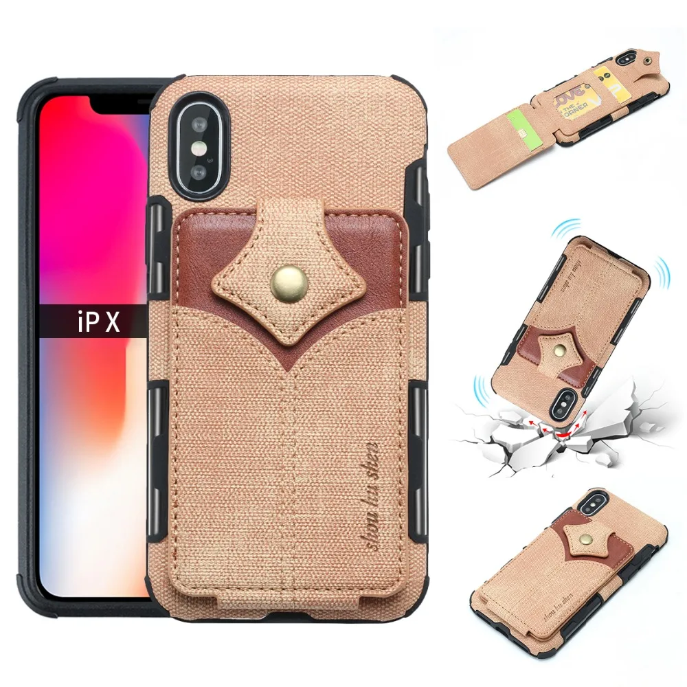 Haissky Shockproof Cards Cash Pocket Phone Case For iPhone Xs Max XR X Flip Leather Wallet Back Cover For iPhone 6 6s 7 8 Plus
Haissky Shockproof Cards Cash Pocket Phone Case For iPhone Xs Max XR X Flip Leather Wallet Back Cover For iPhone 6 6s 7 8 Plus