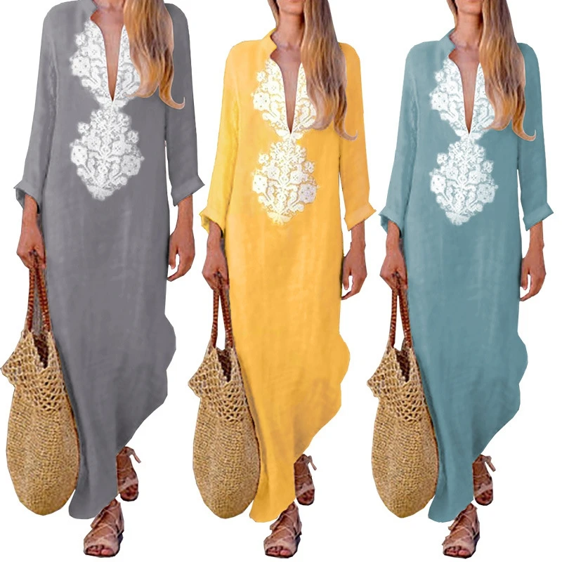 Litthing Spring Muslim Wrinkled Straight Dress Long Sleeve Abaya Long Robes Tunic Middle Ramadan Arab Islamic Clothing Z35
Litthing Spring Muslim Wrinkled Straight Dress Long Sleeve Abaya Long Robes Tunic Middle Ramadan Arab Islamic Clothing Z35
