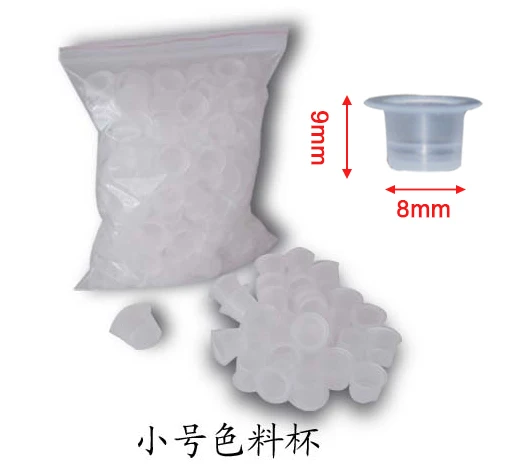 1000pcs 8mm Moyen Waist En Plastique Jetables De Tatouage Coupes Titulaire D'encre Pigment Fournitures Maquillage Permanent
1000pcs 8mm Moyen Waist En Plastique Jetables De Tatouage Coupes Titulaire D'encre Pigment Fournitures Maquillage Permanent