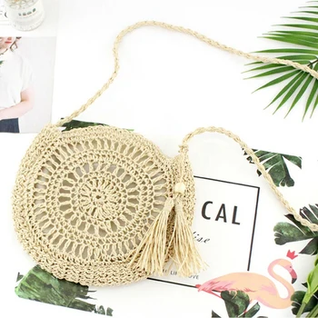 JHD-Handmade Women Summer Straw Beach Bag Tote Shoulder Basket Shopping Handbag Bags
JHD-Handmade Women Summer Straw Beach Bag Tote Shoulder Basket Shopping Handbag Bags