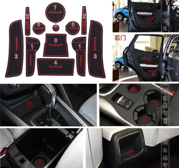 Red/Blue/White Letter Silicon 12PCS NonSilp Interior Door/Cup Mat Pad For Renault Kadjar 2016 17
Red/Blue/White Letter Silicon 12PCS NonSilp Interior Door/Cup Mat Pad For Renault Kadjar 2016 17