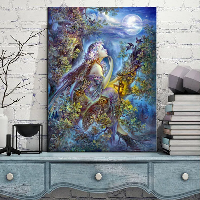 2016 New Hand Painted Canvas Paintings Unframed Home Decoration Oil Painting by numbers Angle Scenery Pictures
2016 New Hand Painted Canvas Paintings Unframed Home Decoration Oil Painting by numbers Angle Scenery Pictures