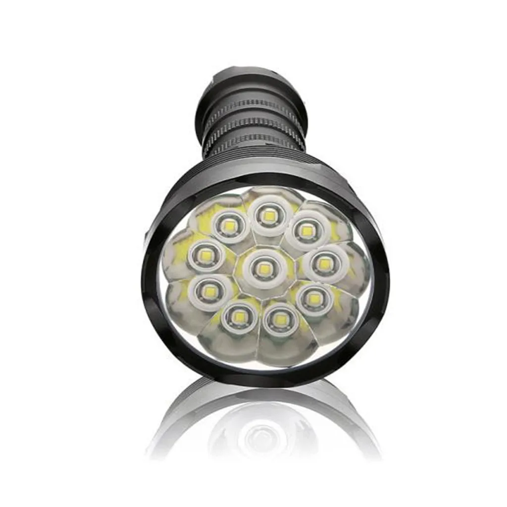 Super Bright XLightFire 28000 Lumens 11x XML T6 5 Mode 18650 Super Bright LED Flashlight Flash Light Use Battery Bright
Super Bright XLightFire 28000 Lumens 11x XML T6 5 Mode 18650 Super Bright LED Flashlight Flash Light Use Battery Bright