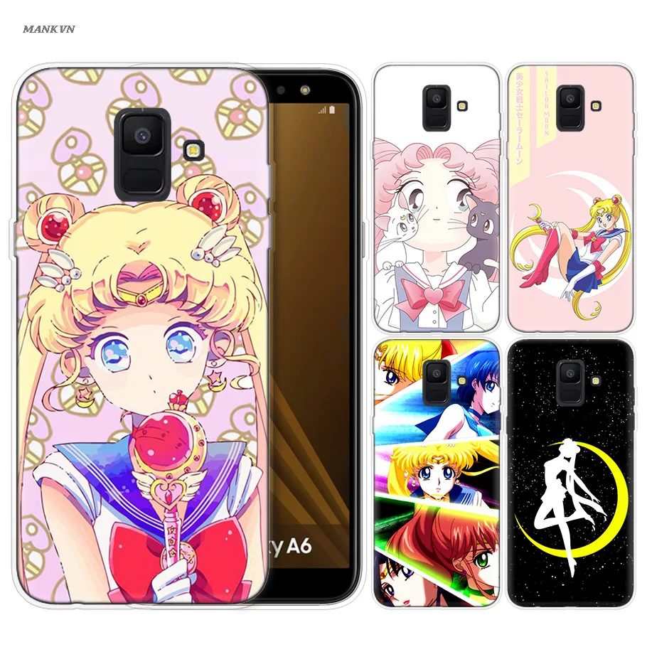 Cartoon Silicone Cover Case For Samsung Galaxy A6S A8S A7 A9 2018 J4 J6 Plus J8 2018 J6+ J4+ Phone Shell Sailor Moon Anime Cases
Cartoon Silicone Cover Case For Samsung Galaxy A6S A8S A7 A9 2018 J4 J6 Plus J8 2018 J6+ J4+ Phone Shell Sailor Moon Anime Cases