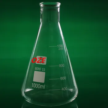 1PCS 1000ML Narrow Neck Borosilicate Glass Conical Erlenmeyer Flask For Laboratory
1PCS 1000ML Narrow Neck Borosilicate Glass Conical Erlenmeyer Flask For Laboratory