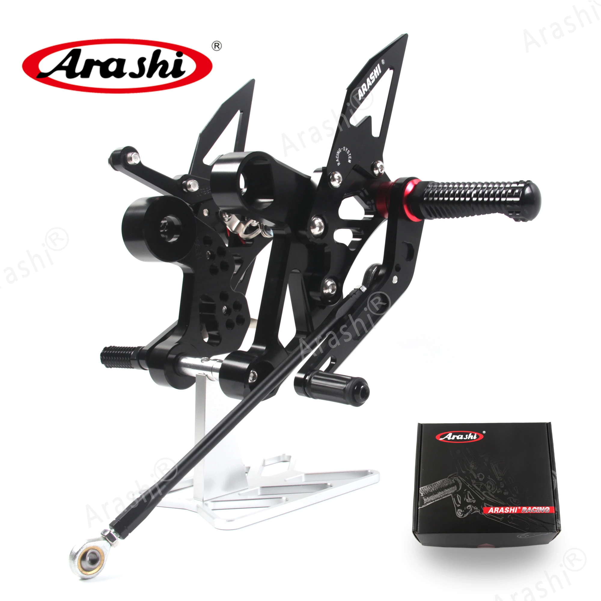 Arashi Motorcycle Rider Footrest For YAMAHA MT09 MT 09 MT-09 FZ-09 FZ 09 2014 2015 2016 CNC Adjustable Rearset Foot Pegs
Arashi Motorcycle Rider Footrest For YAMAHA MT09 MT 09 MT-09 FZ-09 FZ 09 2014 2015 2016 CNC Adjustable Rearset Foot Pegs