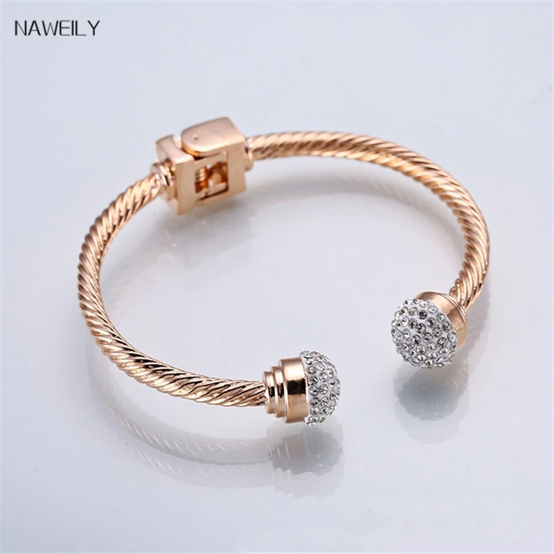 NAWEILY Fashion Crystal Cuff Bracelets Famous Design Rhinestone Bracelet Arm Open Bangles Women's Jewelry NWLK04030
NAWEILY Fashion Crystal Cuff Bracelets Famous Design Rhinestone Bracelet Arm Open Bangles Women's Jewelry NWLK04030