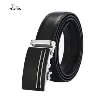 2019 New Fashion Leather Belts for Men High Quality Male luxury Brand jeans Automatic Ratchet Buckle 110-130cm long
2019 New Fashion Leather Belts for Men High Quality Male luxury Brand jeans Automatic Ratchet Buckle 110-130cm long