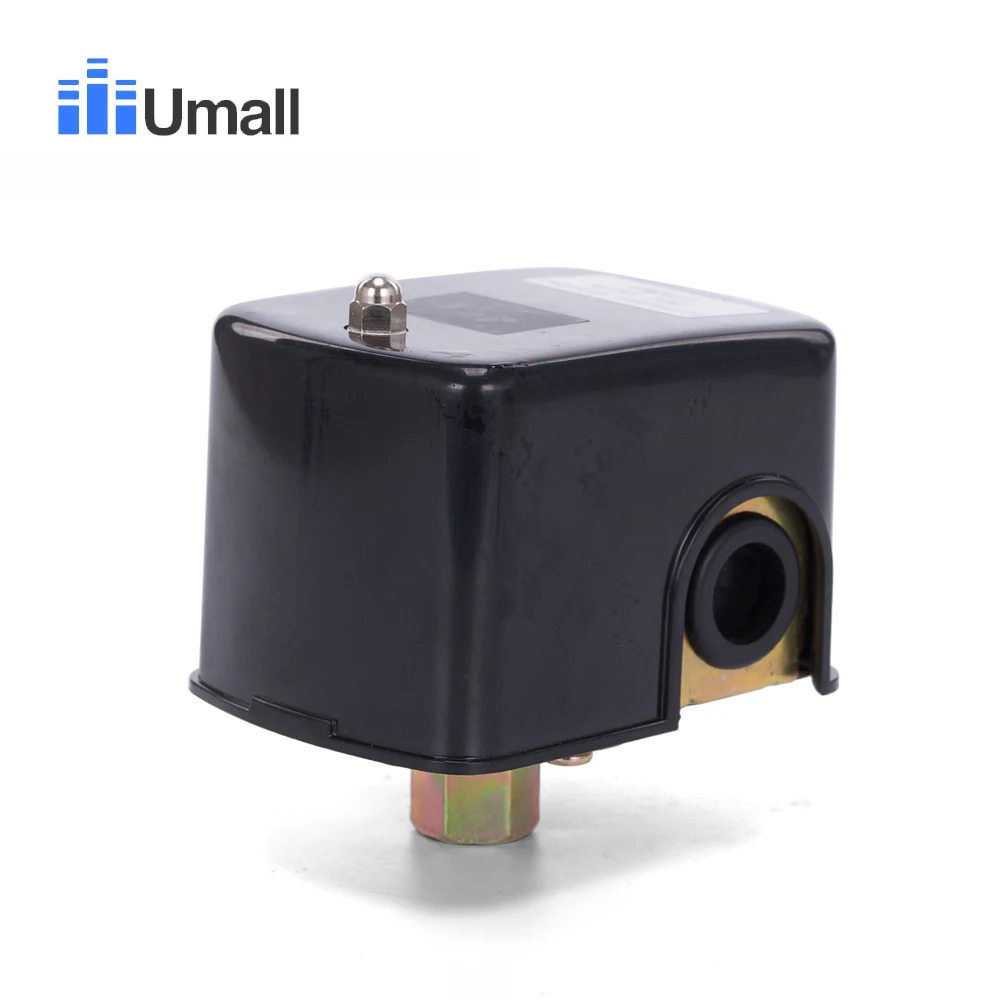 KRS-3 Single Port Air Compressor Automatic Adjustable Pressure Switch Tank Water Pump Control Valve Female Thread 1/4NPT
KRS-3 Single Port Air Compressor Automatic Adjustable Pressure Switch Tank Water Pump Control Valve Female Thread 1/4NPT