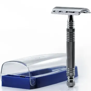 Fashion Vintage Retro Razor Useful Durable Classic Chrome Men's Manual Hand Safety Razor Double Edge Shaver Hair Removal
Fashion Vintage Retro Razor Useful Durable Classic Chrome Men's Manual Hand Safety Razor Double Edge Shaver Hair Removal