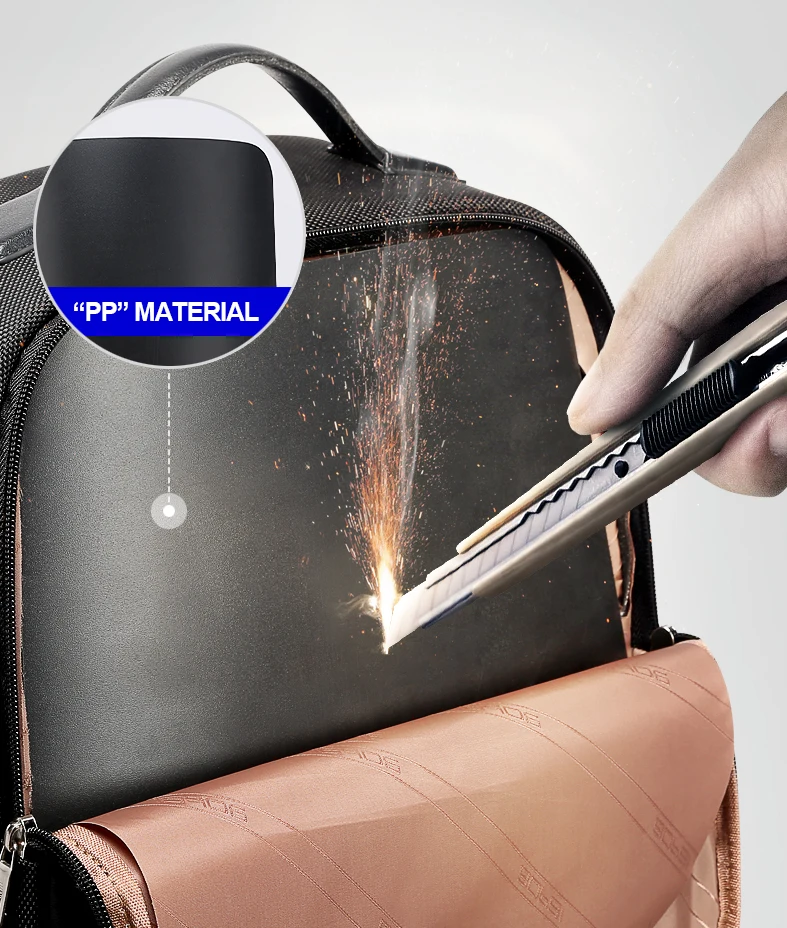 BOPAI USB Charge Backpack Men Leather for Travelling Fashion Cool School Backpack Bags for Boys Anti Theft laptop backpack 2018 6