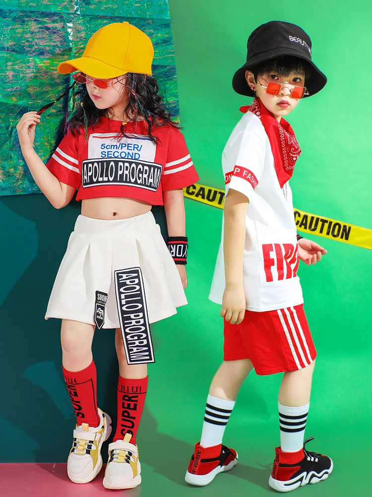 Fashion Children's Jazz Dance Costumes Boys Street Dance Girls Cheerleading Games Hip Hop Clothes Stage Performance Clothing
Fashion Children's Jazz Dance Costumes Boys Street Dance Girls Cheerleading Games Hip Hop Clothes Stage Performance Clothing