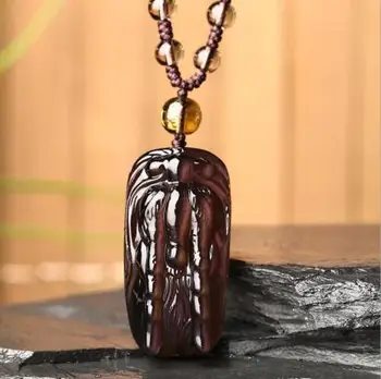 Koraba Fine Jewelry Chinese Natural Color Obsidian Hand Carved Dragon Lucky Pendant+Beads Necklace Free Shipping
Koraba Fine Jewelry Chinese Natural Color Obsidian Hand Carved Dragon Lucky Pendant+Beads Necklace Free Shipping