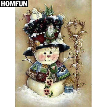 HOMFUN Full Square/Round Drill 5D DIY Diamond Painting "snowman" Embroidery Cross Stitch 5D Rhinestone Decor A00224
HOMFUN Full Square/Round Drill 5D DIY Diamond Painting "snowman" Embroidery Cross Stitch 5D Rhinestone Decor A00224
