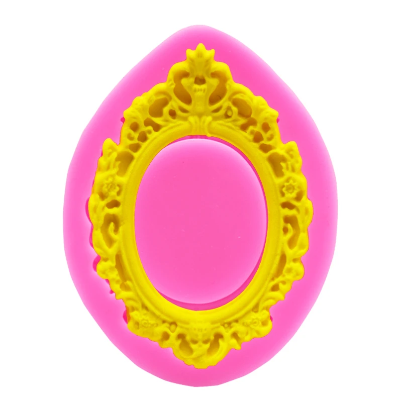 Pink Lace Pattern Photo Frame Silicone Mold Fondant Mold Cake Decoration Tool Mirror Chocolate Mold Cake Mold
Pink Lace Pattern Photo Frame Silicone Mold Fondant Mold Cake Decoration Tool Mirror Chocolate Mold Cake Mold