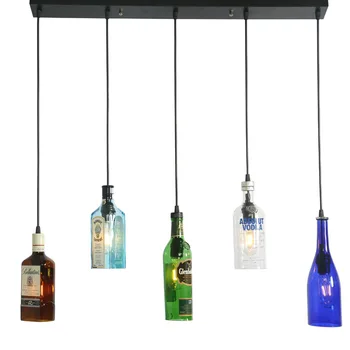 Nordic style retro color beer bottle chandelier industrial style creative restaurant bar LL03141941
Nordic style retro color beer bottle chandelier industrial style creative restaurant bar LL03141941