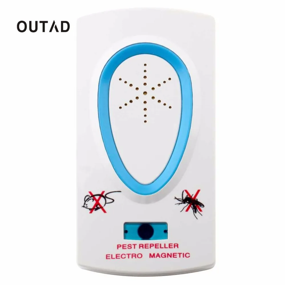 OUTAD Multi-Purpose Electric Ultrasonic Pest Repeller Lustrating Mouse Rat Bug Mosquito Insect Rodent Control EU Plug Home Safe
OUTAD Multi-Purpose Electric Ultrasonic Pest Repeller Lustrating Mouse Rat Bug Mosquito Insect Rodent Control EU Plug Home Safe