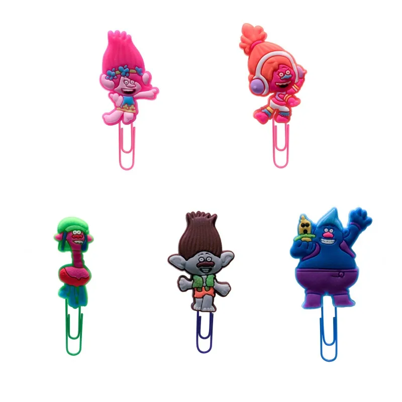 8pcs Trolls Poppy Cartoon Paper Clips Lovely Bookmarks Magic Book Holder School&Office Supplies Kids Favor Birthday Party Gifts
8pcs Trolls Poppy Cartoon Paper Clips Lovely Bookmarks Magic Book Holder School&Office Supplies Kids Favor Birthday Party Gifts