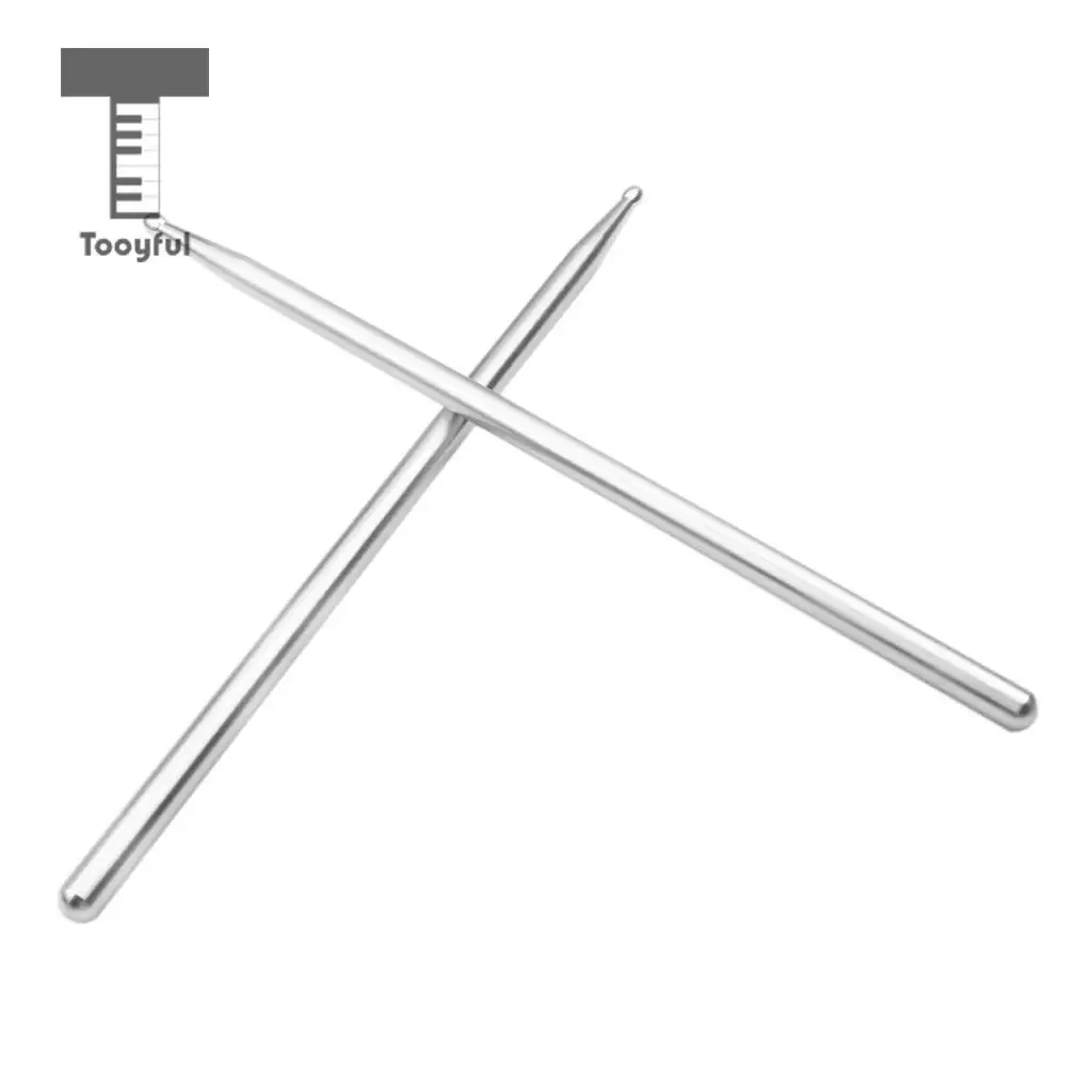 1 Pair Aluminum Alloy 5A Drum Sticks Drumsticks for Percussion Instrument Parts