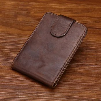 Men vintage Crazy Horse Cowhide Genuine Leather Card pack Credit Card holder Wallet Business Package Large capacity Card purse
Men vintage Crazy Horse Cowhide Genuine Leather Card pack Credit Card holder Wallet Business Package Large capacity Card purse