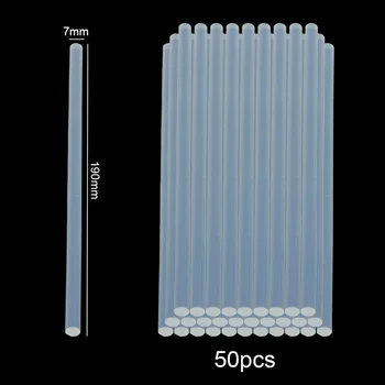 7mmx190mm Hot-melt Glue Gun Repair Alloy Accessories Transparent Hot-melt Glue Sticks High Viscosity Gun Adhesive Tools 50pcs
7mmx190mm Hot-melt Glue Gun Repair Alloy Accessories Transparent Hot-melt Glue Sticks High Viscosity Gun Adhesive Tools 50pcs