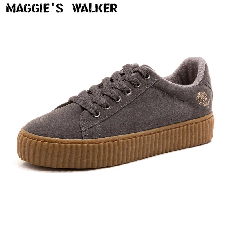 Maggie's Walker Women Casual Canvas Shoes Platform Fashion Suede Lacing Shoes Short Plush Casual Shoes Size 35~40
Maggie's Walker Women Casual Canvas Shoes Platform Fashion Suede Lacing Shoes Short Plush Casual Shoes Size 35~40