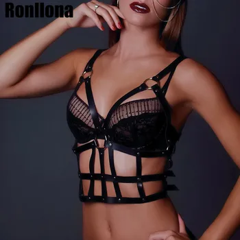 Sexy Harness Body Bondage Bra Cage Garter Band Leather Underwear Women Body Strap Harajuku Top Garter Leather Belt Sexy Lingerie
Sexy Harness Body Bondage Bra Cage Garter Band Leather Underwear Women Body Strap Harajuku Top Garter Leather Belt Sexy Lingerie