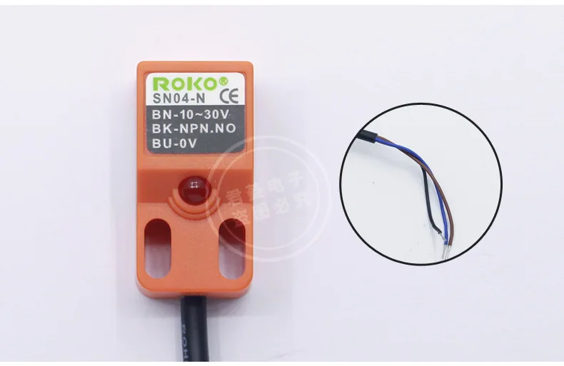 Free shipping SN04-N proximity switch sensor NPN three-wire normally open metal sensor switch ROKO Rico genuine authentic
Free shipping SN04-N proximity switch sensor NPN three-wire normally open metal sensor switch ROKO Rico genuine authentic