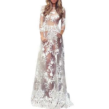 Fashionable Women Beach Dress Swimwear Lace Chiffon Crochet Bikini Cover Up Bathing Suit Perspective Clothing Sexy Cute DressA20
Fashionable Women Beach Dress Swimwear Lace Chiffon Crochet Bikini Cover Up Bathing Suit Perspective Clothing Sexy Cute DressA20