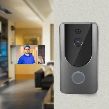 720P Wifi IP Smart Video Doorbell Wireless Home Security DoorBell Intercom Visible Camera
720P Wifi IP Smart Video Doorbell Wireless Home Security DoorBell Intercom Visible Camera