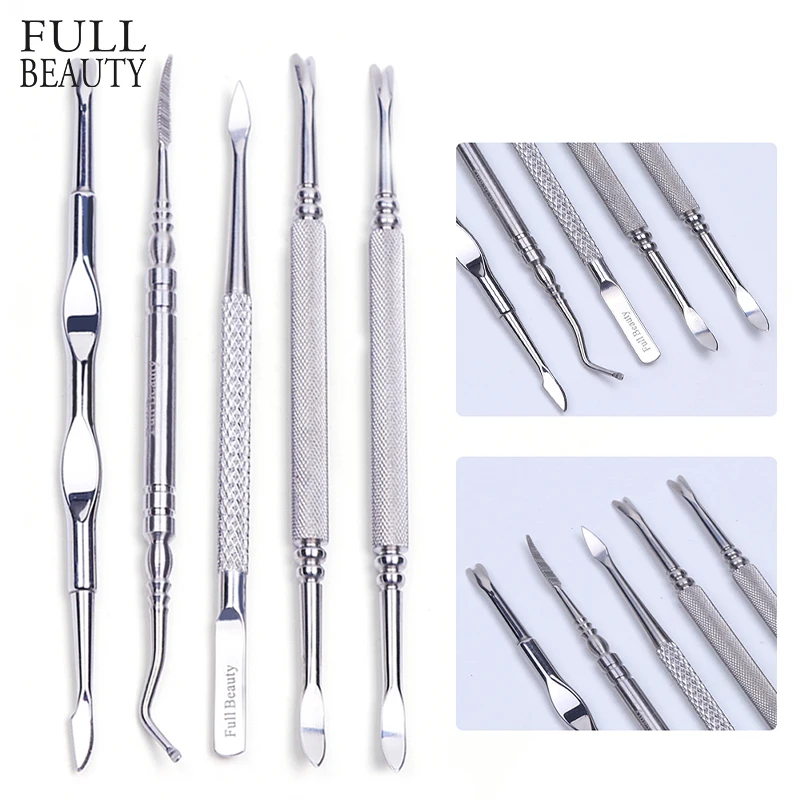 1pc Steel Cuticle Pusher for Nail Art Dual-end Spoon Dead Skin UV Gel Remover Trimmer Manicure Nail Cutter Care Tool CHFB44-47
1pc Steel Cuticle Pusher for Nail Art Dual-end Spoon Dead Skin UV Gel Remover Trimmer Manicure Nail Cutter Care Tool CHFB44-47