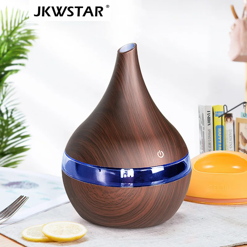 300ml USB Electric Aroma Air Diffuser Wood Ultrasonic Air Humidifier Essential Oil Aromatherapy Cool Mist Maker For Home
300ml USB Electric Aroma Air Diffuser Wood Ultrasonic Air Humidifier Essential Oil Aromatherapy Cool Mist Maker For Home