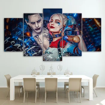 HD Picture Wall Art Home Decoration Posters Modular Framework 5 Panel Movie Joker Living Room Printed Modern On Canvas Painting
HD Picture Wall Art Home Decoration Posters Modular Framework 5 Panel Movie Joker Living Room Printed Modern On Canvas Painting