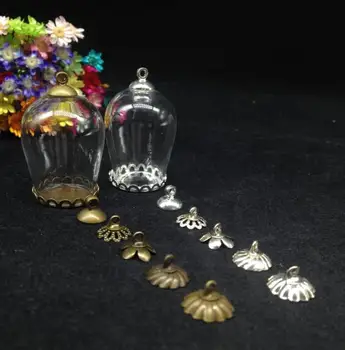 20pcs 30*18mm clear Cloche oval shape arch wishing bottle jars lace tray cap glass vial pendant necklace glass globe cover dome
20pcs 30*18mm clear Cloche oval shape arch wishing bottle jars lace tray cap glass vial pendant necklace glass globe cover dome
