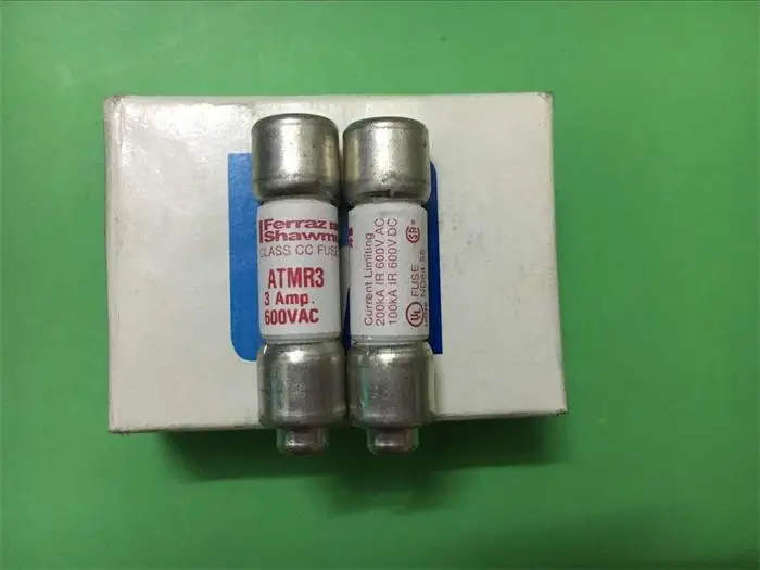 

Free shipping 5pcs ATMR 3 Ferraz French Roland 10X38 ceramic fuse fuse 3A 600V new genuine