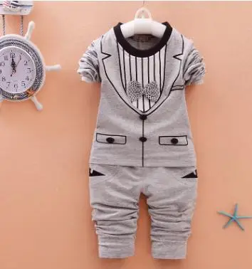 2019 Spring Autumn Baby Boy Clothes Set New Arrival Baby Girls Boys 0 1 2 3 4 Year 2PCS/set Cotton Long Sleeve Tie Outfit QHQ043
2019 Spring Autumn Baby Boy Clothes Set New Arrival Baby Girls Boys 0 1 2 3 4 Year 2PCS/set Cotton Long Sleeve Tie Outfit QHQ043