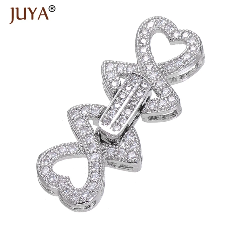 Fashion Silver Rhinestone Heart Clasps Hooks Fit For Hand Made DIY Multi-Strand Pearls Necklace Bracelet Making Accessories
Fashion Silver Rhinestone Heart Clasps Hooks Fit For Hand Made DIY Multi-Strand Pearls Necklace Bracelet Making Accessories