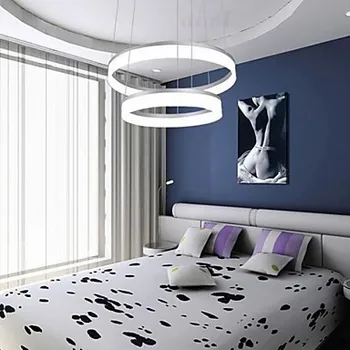 LED Modern Contracted Design Mini Pendant Lights LED 2 Ring Ceiling Lamp with 100-240V
LED Modern Contracted Design Mini Pendant Lights LED 2 Ring Ceiling Lamp with 100-240V