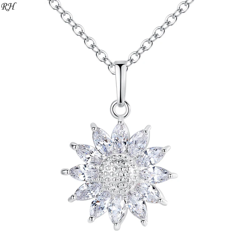 Copper Crystal Sun Flower Necklace For Women jewelry accessories Sunflower Choker Necklace Pendant Rhinestone Cubic Zirconia
Copper Crystal Sun Flower Necklace For Women jewelry accessories Sunflower Choker Necklace Pendant Rhinestone Cubic Zirconia