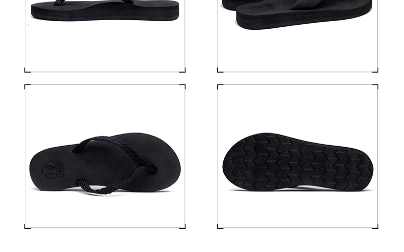 Summer Woman Shoes Platform Slippers Women Beach Flip Flops Comfortable Sandals Slippers For Women Black Ladies Shoes 20