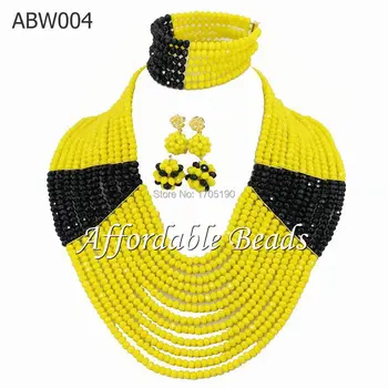 Yellow&Black African Beads Jewelry Set New Arrival Costume Jewelry Set Free Shipping ABW004
Yellow&Black African Beads Jewelry Set New Arrival Costume Jewelry Set Free Shipping ABW004